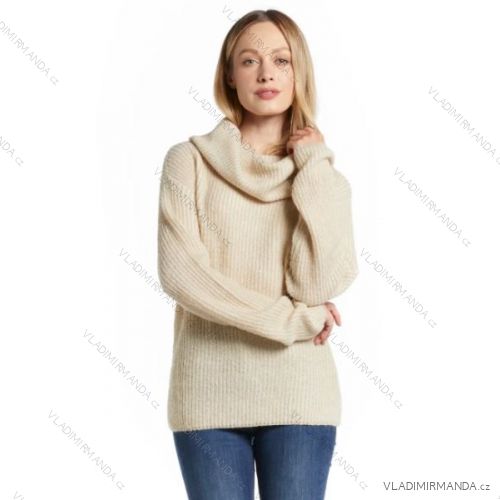 Women's Long Sleeve Sweater (S / M ONE SIZE) ITALIAN FASHION IMM219072