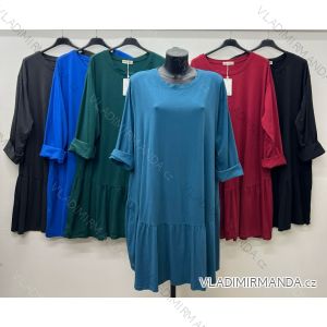 Women's elegant party long sleeve dress (S/M ONE SIZE) ITALIAN FASHION IM322282