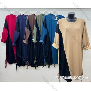 Women's elegant party long sleeve dress (S/M ONE SIZE) ITALIAN FASHION IM322282