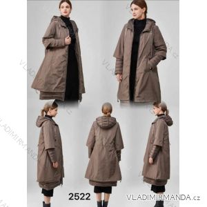 Women's Plus Size Hooded Jacket (XL/2XL ONE SIZE) ITALIAN FASHION IM422684