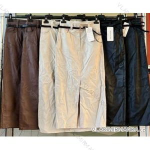 Women's Long Stretch Pants (S/M ONE SIZE) ITALIAN FASHION IMWAA232892