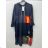 Women's elegant party long sleeve dress (S/M ONE SIZE) ITALIAN FASHION IM322282