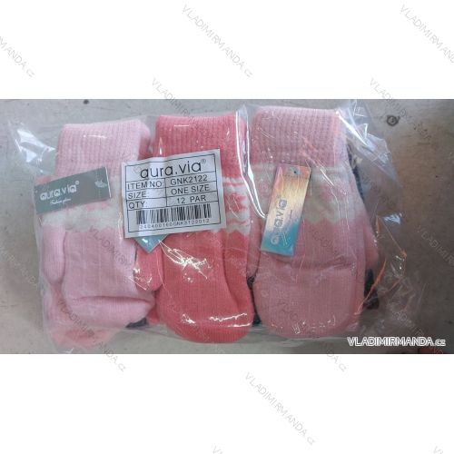 Women's thumb gloves (ONE SIZE) AURA.VIA AURA24GNK2122