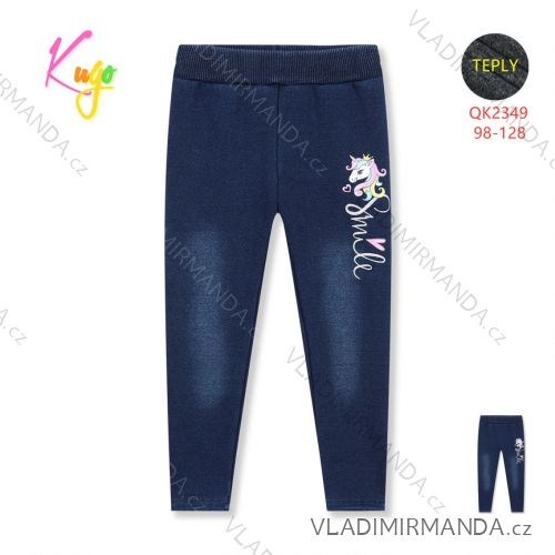 Children's boy's jeans trousers (98-128) KUGO QK0279