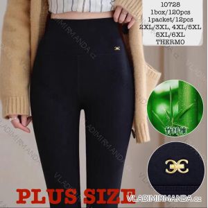 Women's long cotton leggings (S/M-2XL/3XL) MIEGO MIE232283