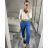 Tracksuit pants long ladies (uni s / m) ITALIAN MODA IM419836 S / M blue