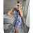 Women's icecool sleeveless summer dress (M/L, XL/2XL) AINUOSI ITALIAN FASHION IMB23XJ-1110 -   black -   M / L