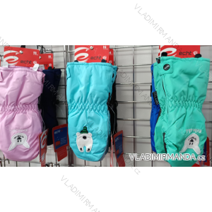 Ski mittens for children, girls and boys (3-8 years) ECHT ECHT24C072