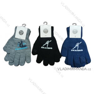 Finger Gloves Children's Boys (14-16) MADE IN POLAND PV3240108G