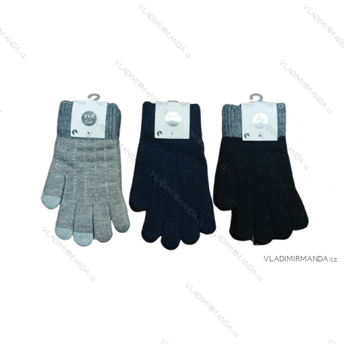 Finger touch gloves for children's boys (18-20) YOCLUB R-24RED0079U