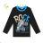 T-shirt long sleeve with sequins children adolescent girls (116-146) KUGO B3258