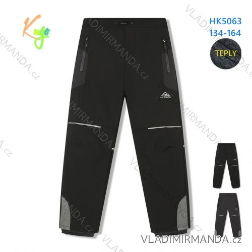 Softshell pants insulated with puff teen girl boys (134-164) KUGO HK5627