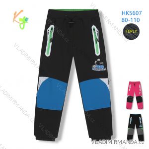 Winter pants insulated fleece baby infant girls and boys (80-110) KUGO HK5607