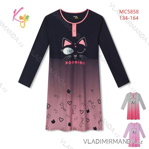 Shirts nightgown long sleeve baby girl (116-146) KUGO T1178