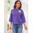 Women's 3/4 Long Sleeve Knitted Sweater (S/M/L ONE SIZE) ITALIAN FASHION IMM24M5986-1