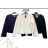 Women's warm long sleeve coat (S/M/L ONE SIZE) IMM24M1159