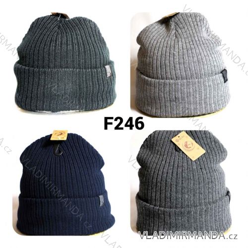 Knitted winter hat (uni) ECHT PF007