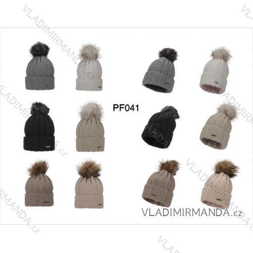 Knitted winter hat (uni) ECHT PF007