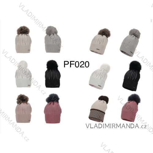 Knitted winter hat (uni) ECHT PF007