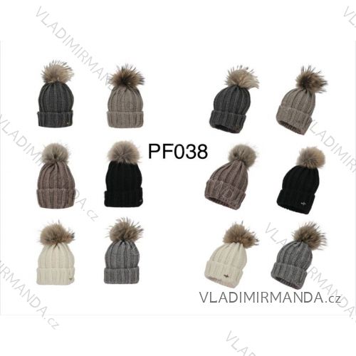 Knitted winter hat (uni) ECHT PF007