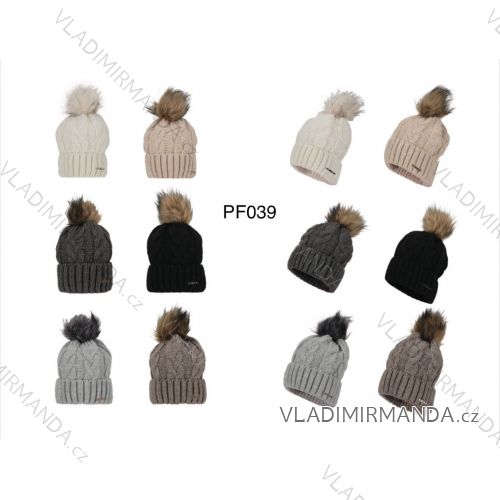 Knitted winter hat (uni) ECHT PF007