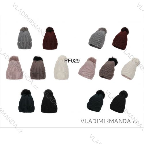 Knitted winter hat (uni) ECHT PF007