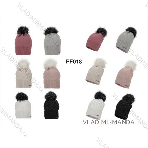 Knitted winter hat (uni) ECHT PF007