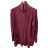 Women's long sleeve turtleneck knit dress (S/M/L ONE SIZE) IMM24M9079