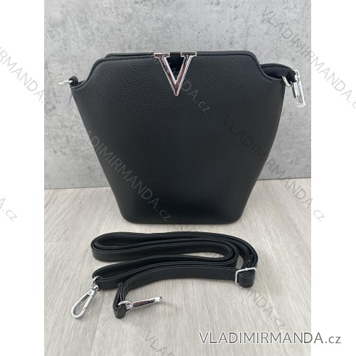 Women's handbag (ONE SIZE) TESSRA TES24CM6407 ONE SIZE black