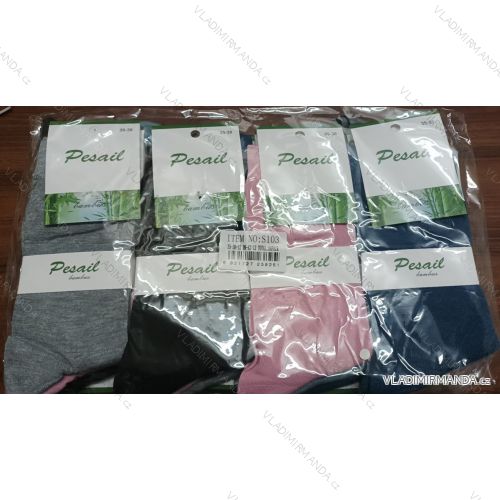 Women's light cotton socks (35-42) PESAIL PES24S103