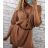 Women's elegant party long sleeve dress (S/M ONE SIZE) ITALIAN FASHION IM322282