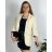 Set elegant jacket long sleeve and pants women (S / M ONE SIZE) ITALIAN FASHION IMM211392 50 beige