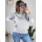 Women's knitted turtleneck long sleeve sweater (S / M ONE SIZE) ITALIAN FASHION IMWT21264