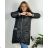 Women's Plus Size Hooded Jacket (XL/2XL ONE SIZE) ITALIAN FASHION IM422684