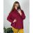 Knitted Sweater with Turtleneck Long Sleeve Women's Plus Size (54/56/58 ONE SIZE) ITALIAN FASHION IM524KEYLA