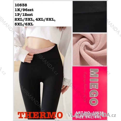 Women's long insulated leggings (S/M-XL/2XL) MIEGO MIE2410537