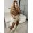 Women's Oversized Knitted Long Sleeve Sweater (S/M ONE SIZE) ITALIAN FASHION IMSN2416125