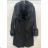 Women's Long Sleeve Winter Lamb Coat (S/M ONE SIZE) ITALIAN FASHION IMPSH23556A