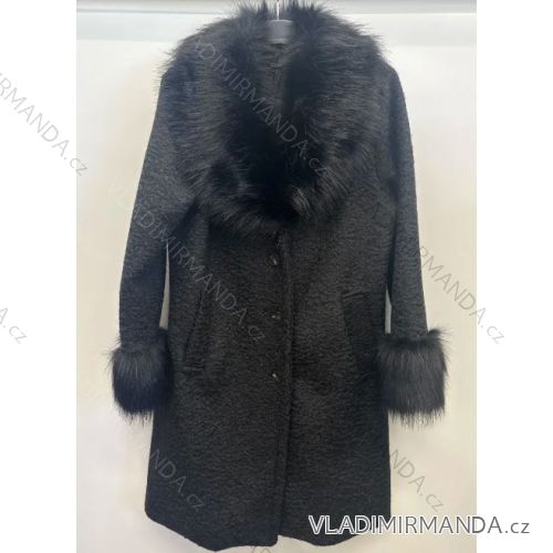 Women's Long Sleeve Winter Lamb Coat (S/M ONE SIZE) ITALIAN FASHION IMPSH23556A