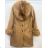 Women's Long Sleeve Winter Lamb Coat (S/M ONE SIZE) ITALIAN FASHION IMPSH23556A