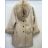 Women's Long Sleeve Winter Lamb Coat (S/M ONE SIZE) ITALIAN FASHION IMPSH23556A