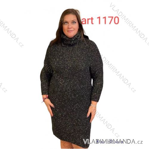 Jacket Extended Slim Long Sleeve Women Plus Size (48/50/52 ONE SIZE) ITALIAN FASHION IM424658