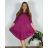 Women's elegant party long sleeve dress (S/M ONE SIZE) ITALIAN FASHION IM322282