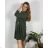 Women's elegant party long sleeve dress (S/M ONE SIZE) ITALIAN FASHION IM322282