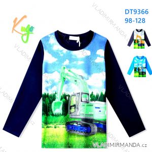 T-shirt with long sleeves children's girls girls (98-128) KUGO HL9309