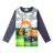 T-shirt with long sleeves children's girls girls (98-128) KUGO HL9309