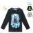 T-shirt long sleeve with sequins children adolescent girls (116-146) KUGO B3258