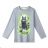 T-shirt long sleeve with sequins children adolescent girls (116-146) KUGO B3258