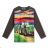 T-shirt with long sleeves children's girls girls (98-128) KUGO HL9309