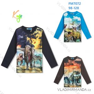 T-shirt with long sleeves children's girls girls (98-128) KUGO HL9309